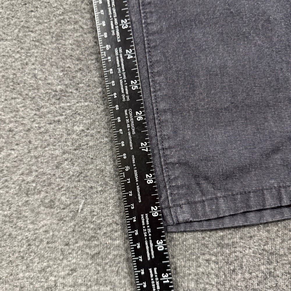Modern Hugo Boss Maine Regular Fit Pants Mens 35x30 Grey Good Textured Cotton - Picture 4 of 7